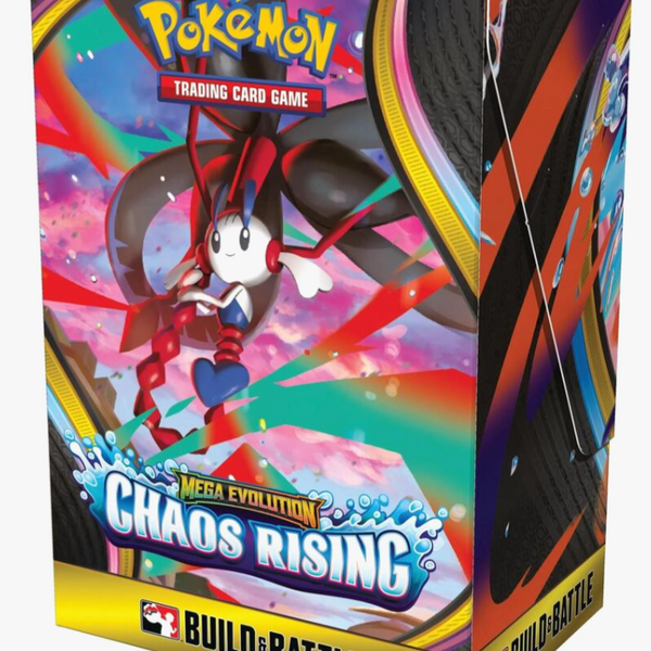 Pokemon Mega Evolution: Chaos Rising Build & Battle