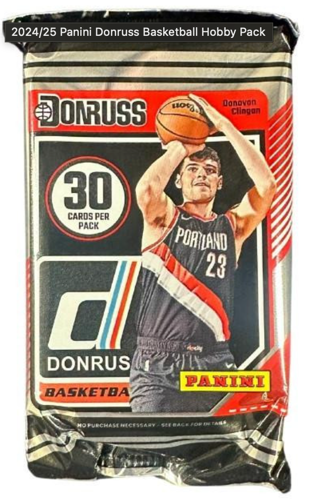 2024-25 Panini Donruss Basketball Hobby Pack