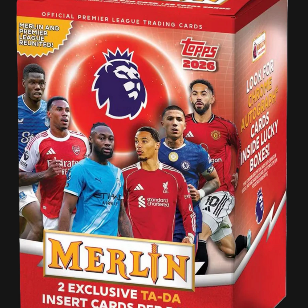 2025/26 Topps Merlin Premier League EPL Blaster Box
