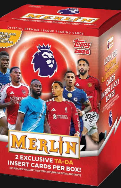 2025/26 Topps Merlin Premier League EPL Blaster Box