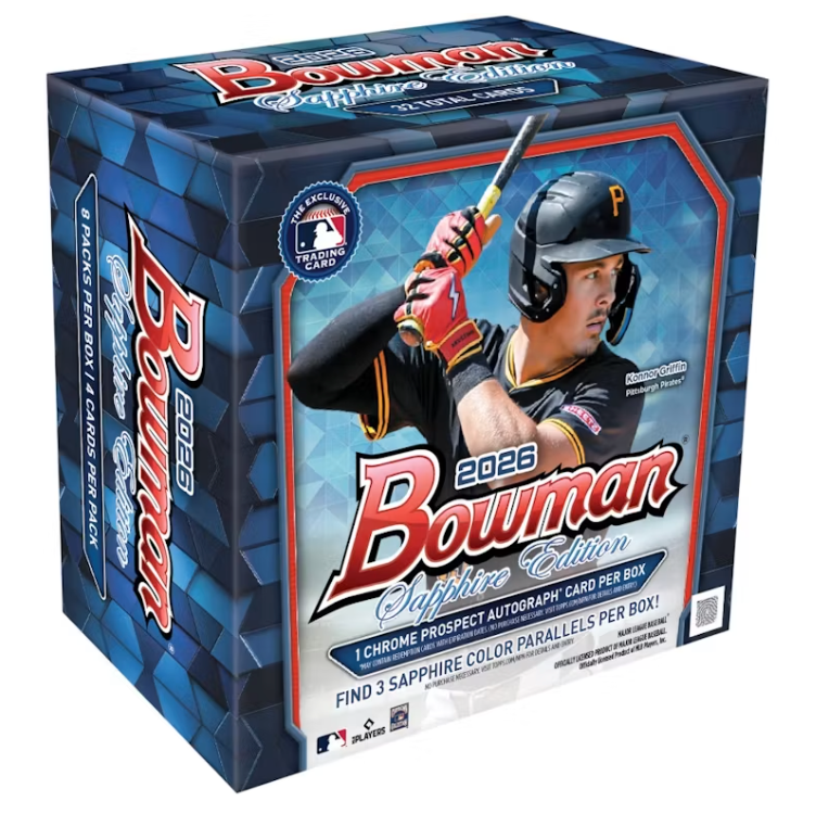 2026 Bowman Sapphire Edition Baseball Box