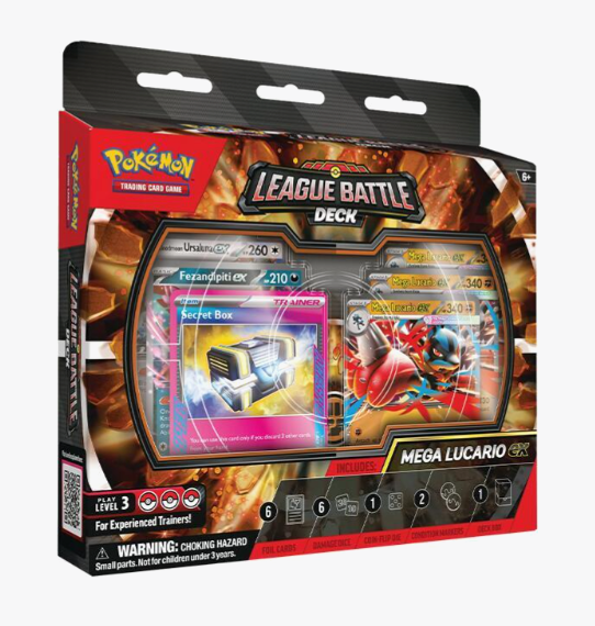 Pokemon League League Battle Mega Lucario Ex