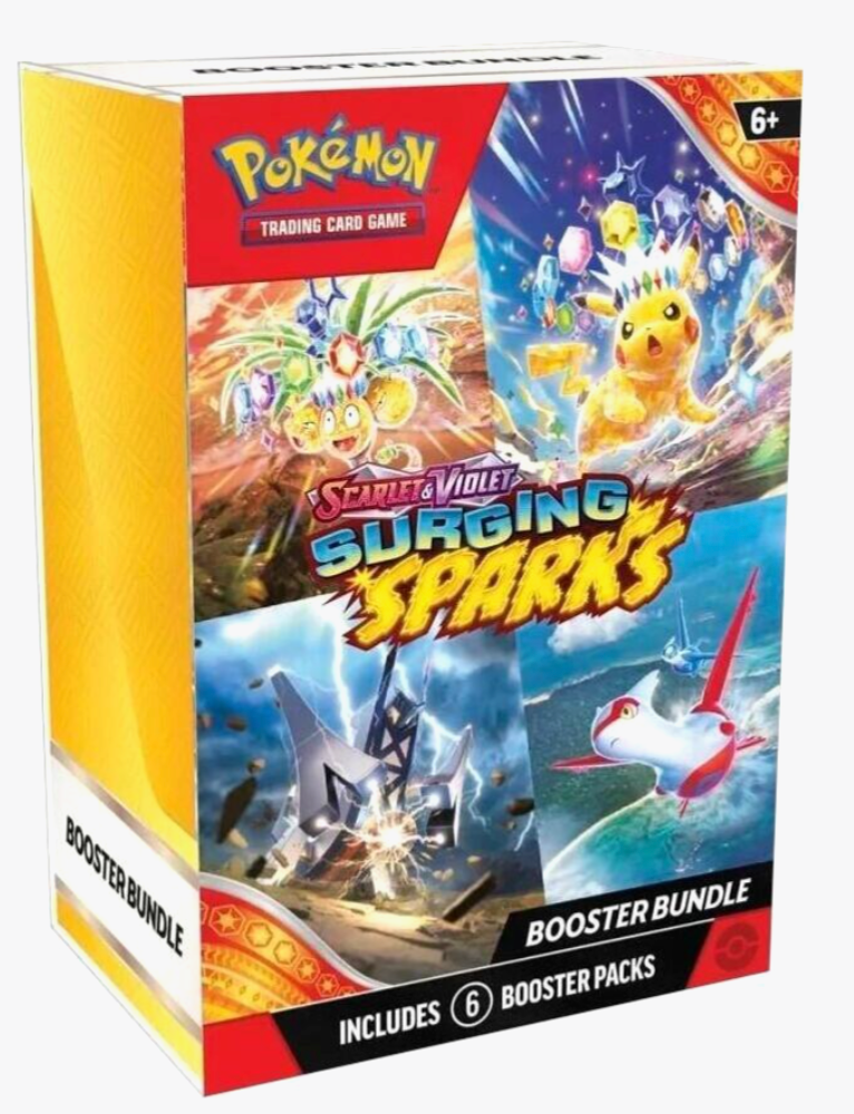 Pokemon Scarlet and Violet Surging Sparks Booster Bundle