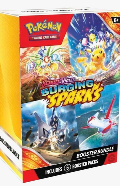 Pokemon Scarlet and Violet Surging Sparks Booster Bundle