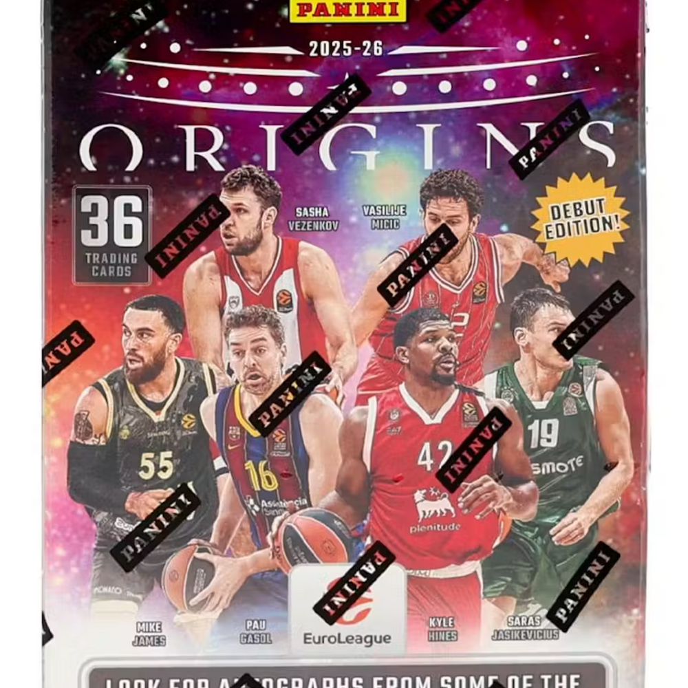2025-26 Panini Origins Euro league Blaster Box