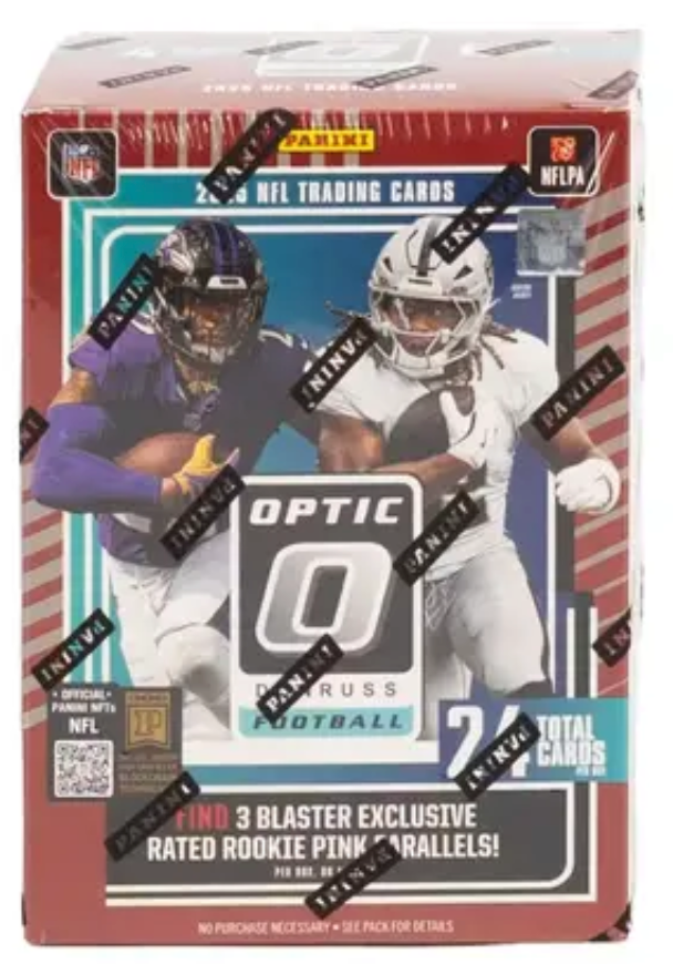 2025 Panini Donruss Optic Football 6-Pack Blaster Box (pink)