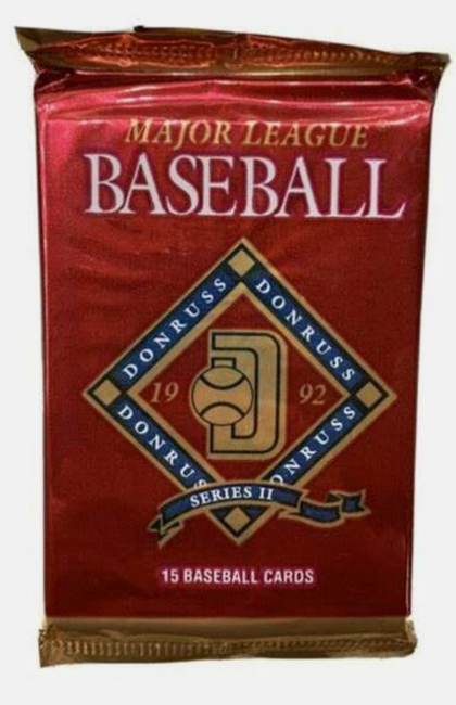 1992 Donruss Series 2 Baseball Pack