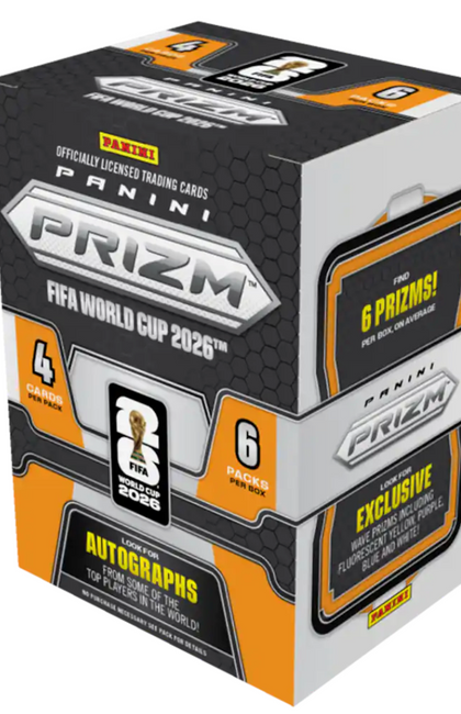 2026 Panini Prizm FIFA World Cup Soccer Blaster  Box (Fluorescent)