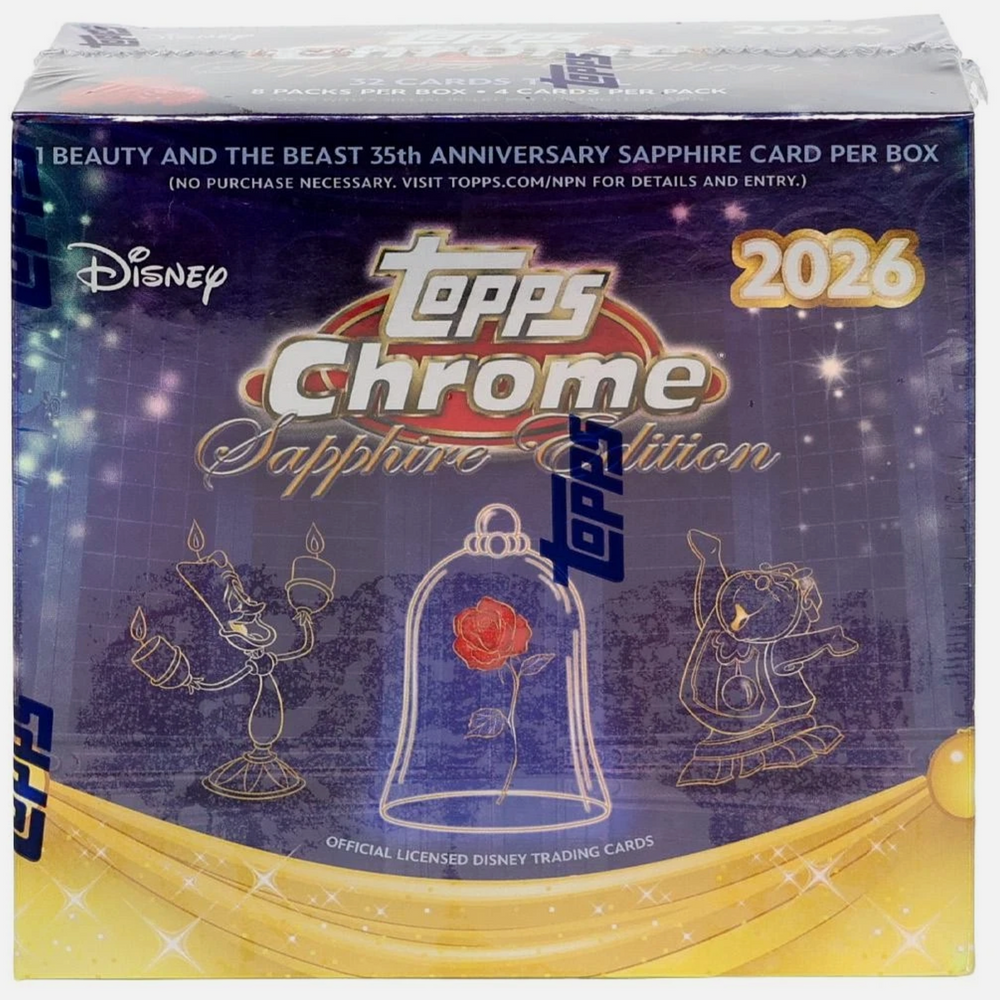 2026 Topps Disney Chrome Hobby Sapphire Edition