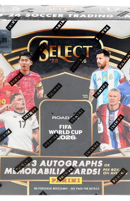 2025/26 Panini Select Road to FIFA World Cup Soccer Hobby Box
