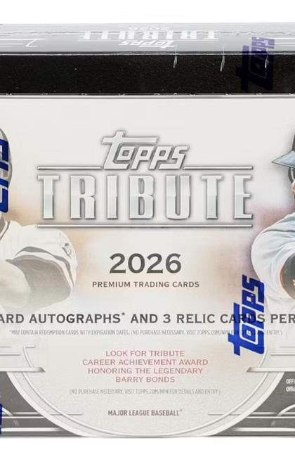 2026 Topps Tribute Baseball Hobby Box