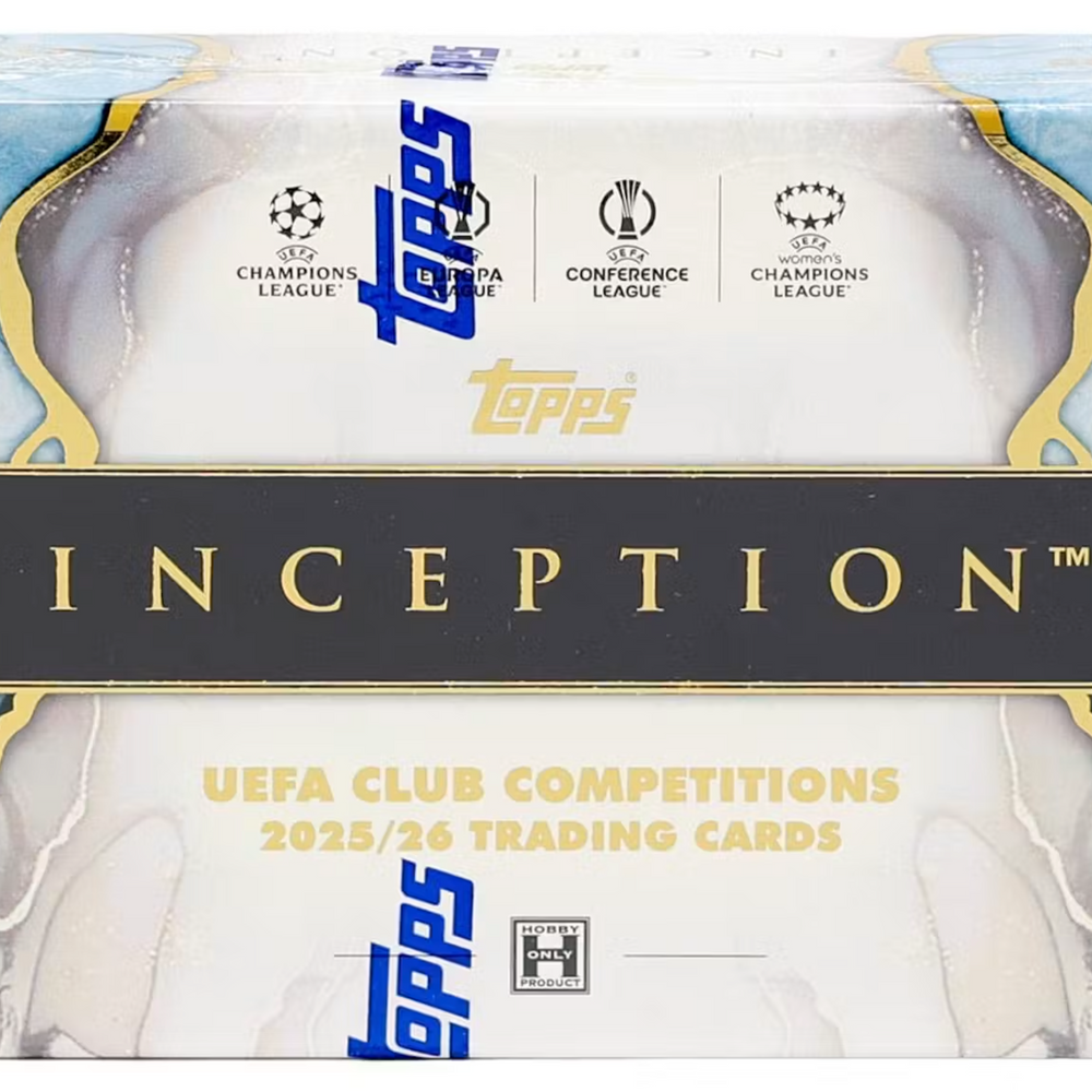 2025/26 Topps Inception UEFA Club Competitions Soccer Hobby Box