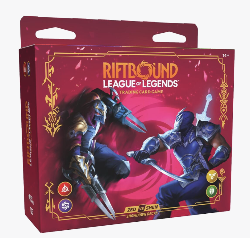 Riftbound League Of Legends Zed vs Shen Showdown Decks