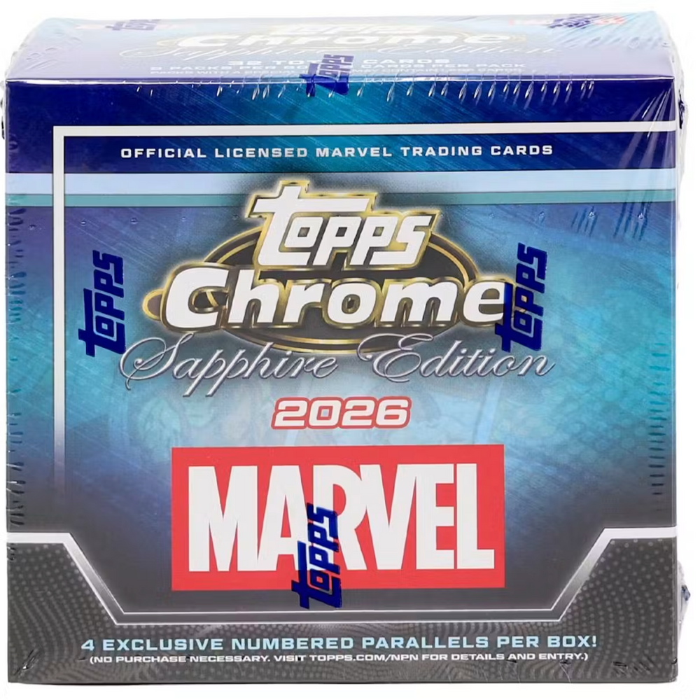 2026 Topps Chrome Marvel Sapphire Edition