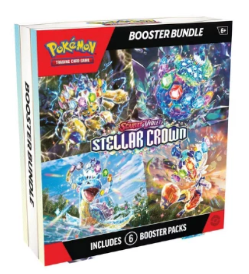 Pokemon Scarlet and Violet Stellar Crown Booster Bundle