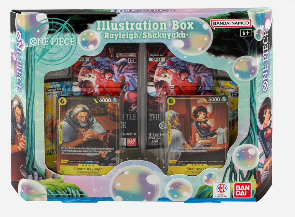 One Piece Card Game Illustration Box Vol. 7  - Rayleigh/Shakuyaku