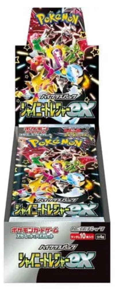Pokemon Japanese Booster Box Shiny Treasure ex High Class Booster Box (SV4a) NO WRAP