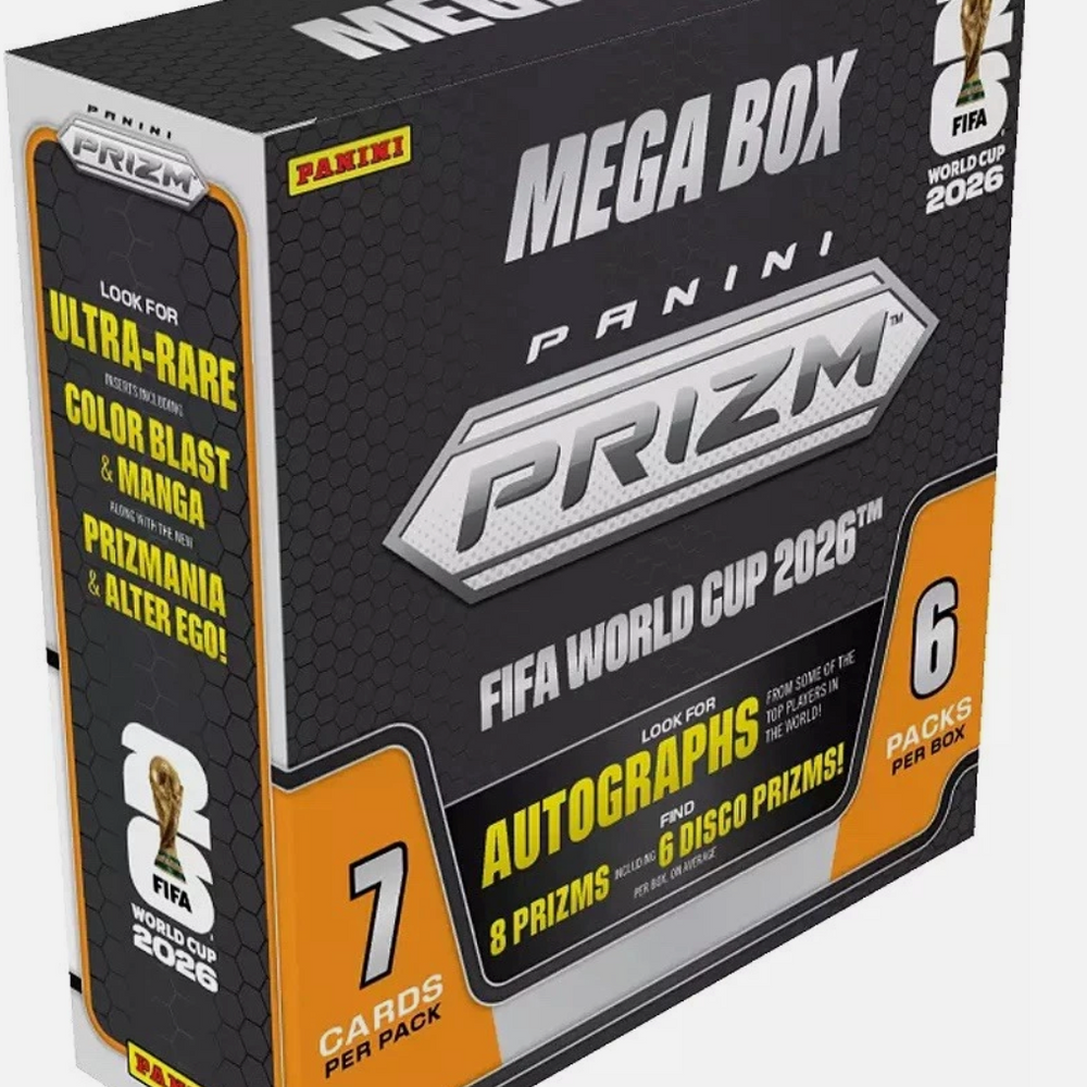 2026 Panini Prizm FIFA World Cup Soccer Mega Box