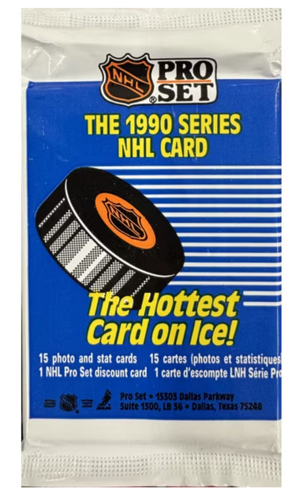 1990 Pro Set Hockey Pack