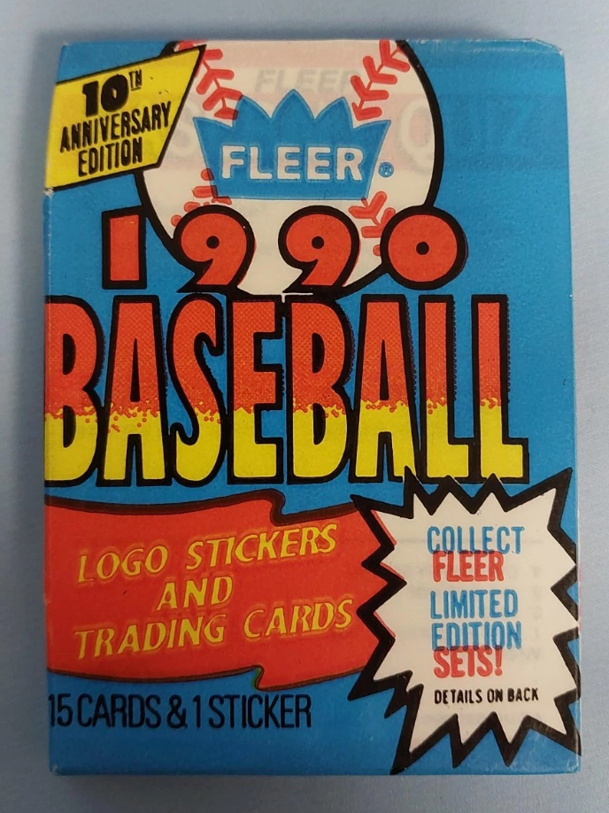 1990 Donruss Baseball Pack Logo Stickers