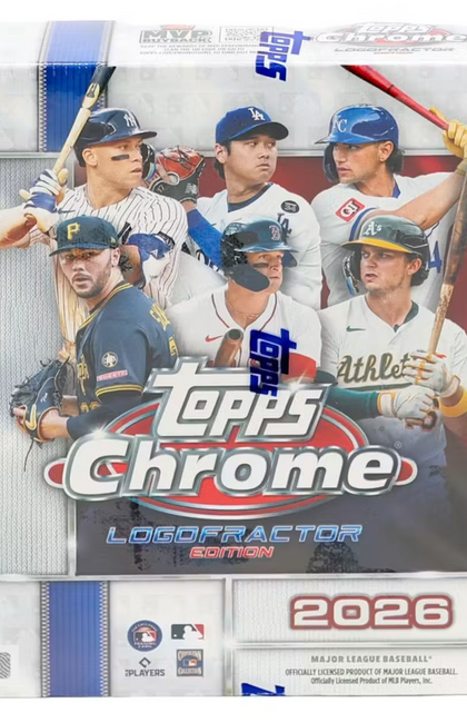 2026 Topps Chrome Logofractor Baseball Box