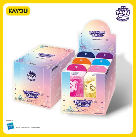 KAYOU My Little Pony Trading Card Game Friendships Begin - Starter Set (Full Display)