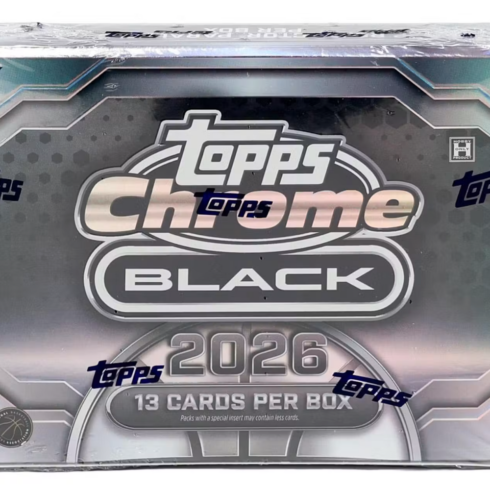 2025/26 Topps Chrome Black Basketball Hobby Box