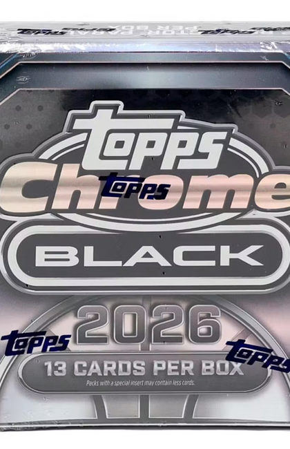 2025/26 Topps Chrome Black Basketball Hobby Box