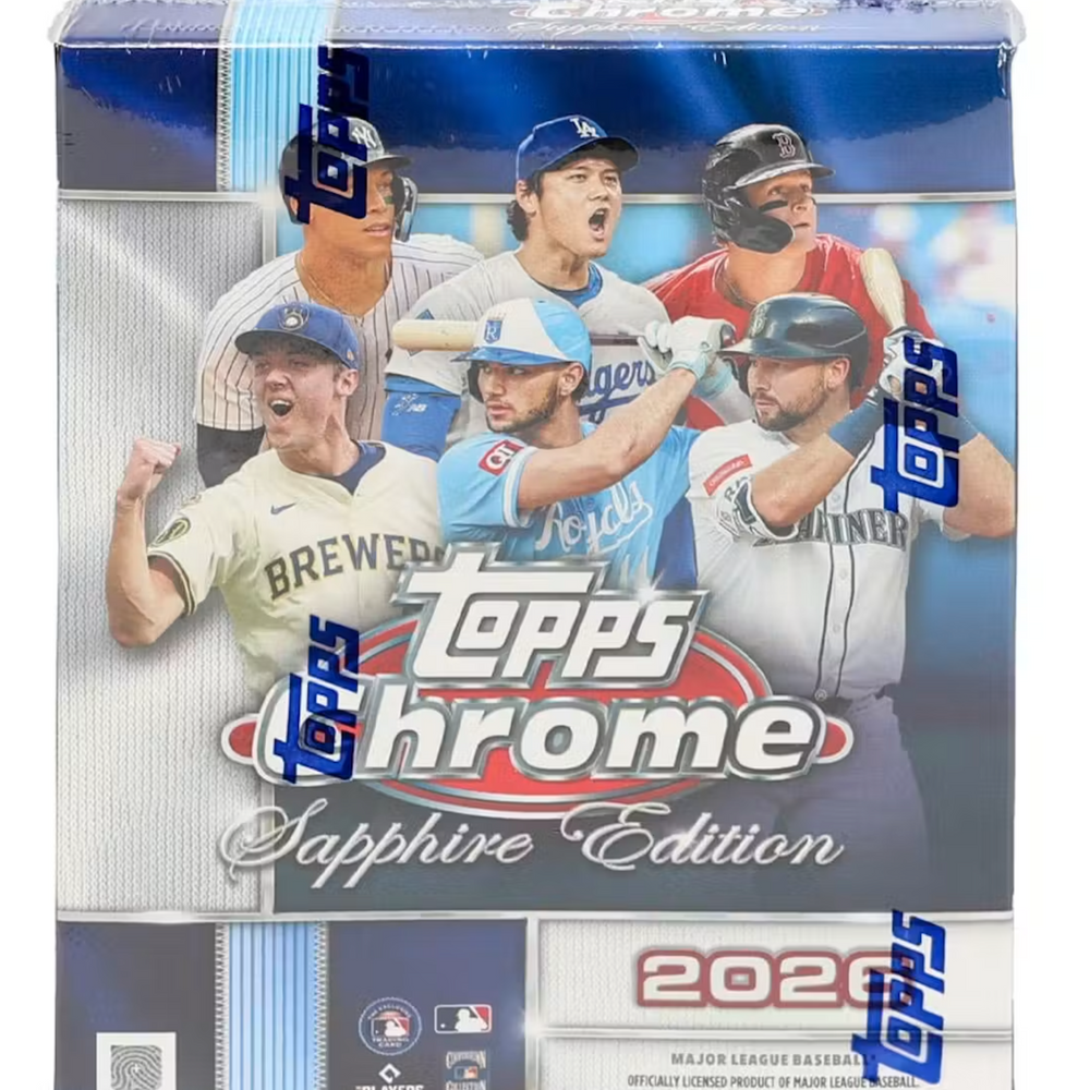 2026 Topps Chrome Sapphire Edition Baseball Box