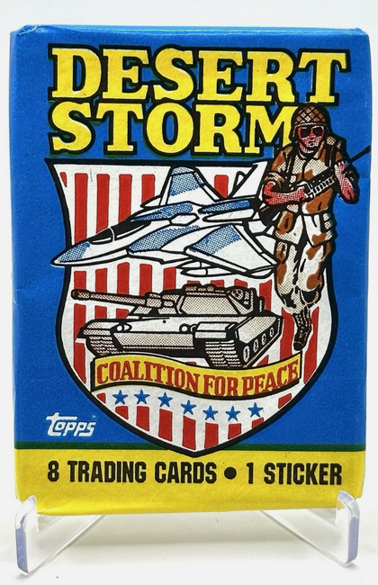 1991 Topps Desert Storm Pack