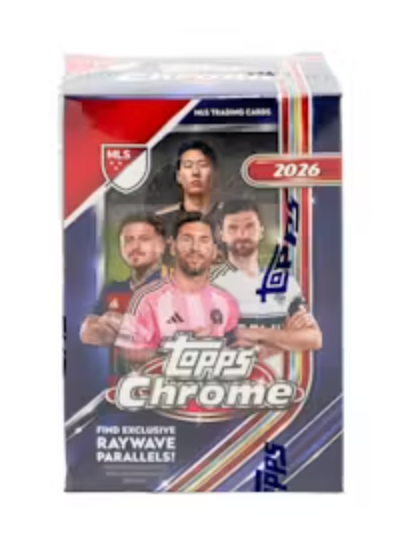 2026 Topps MLS Major League Soccer Chrome Blaster Box