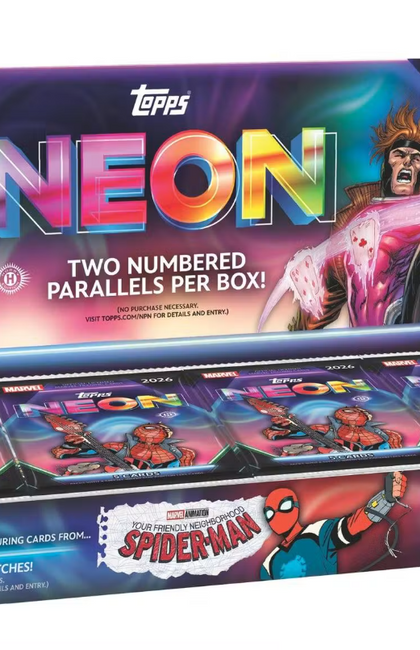 2026 Topps Marvel Neon Hobby Box