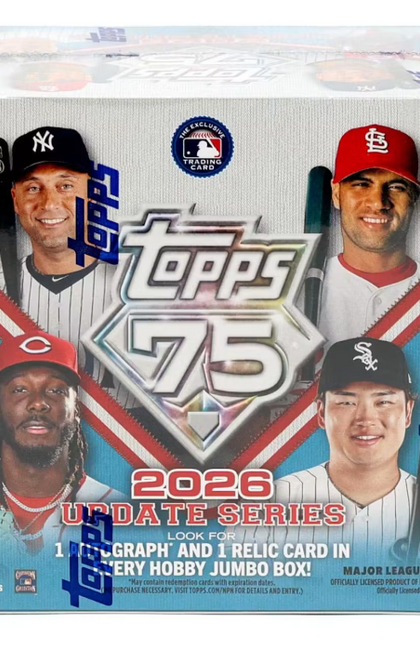2026 Topps Update Series Baseball Hobby Jumbo Box