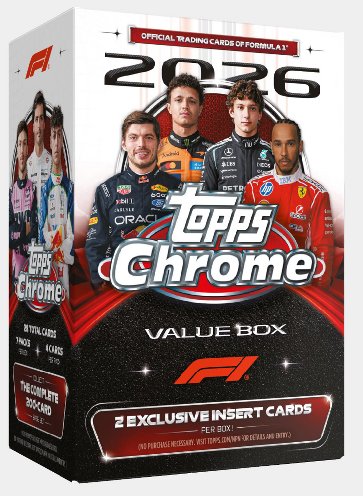 2026 Topps Chrome® Formula 1 - Value Box