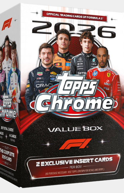 2026 Topps Chrome® Formula 1 - Value Box