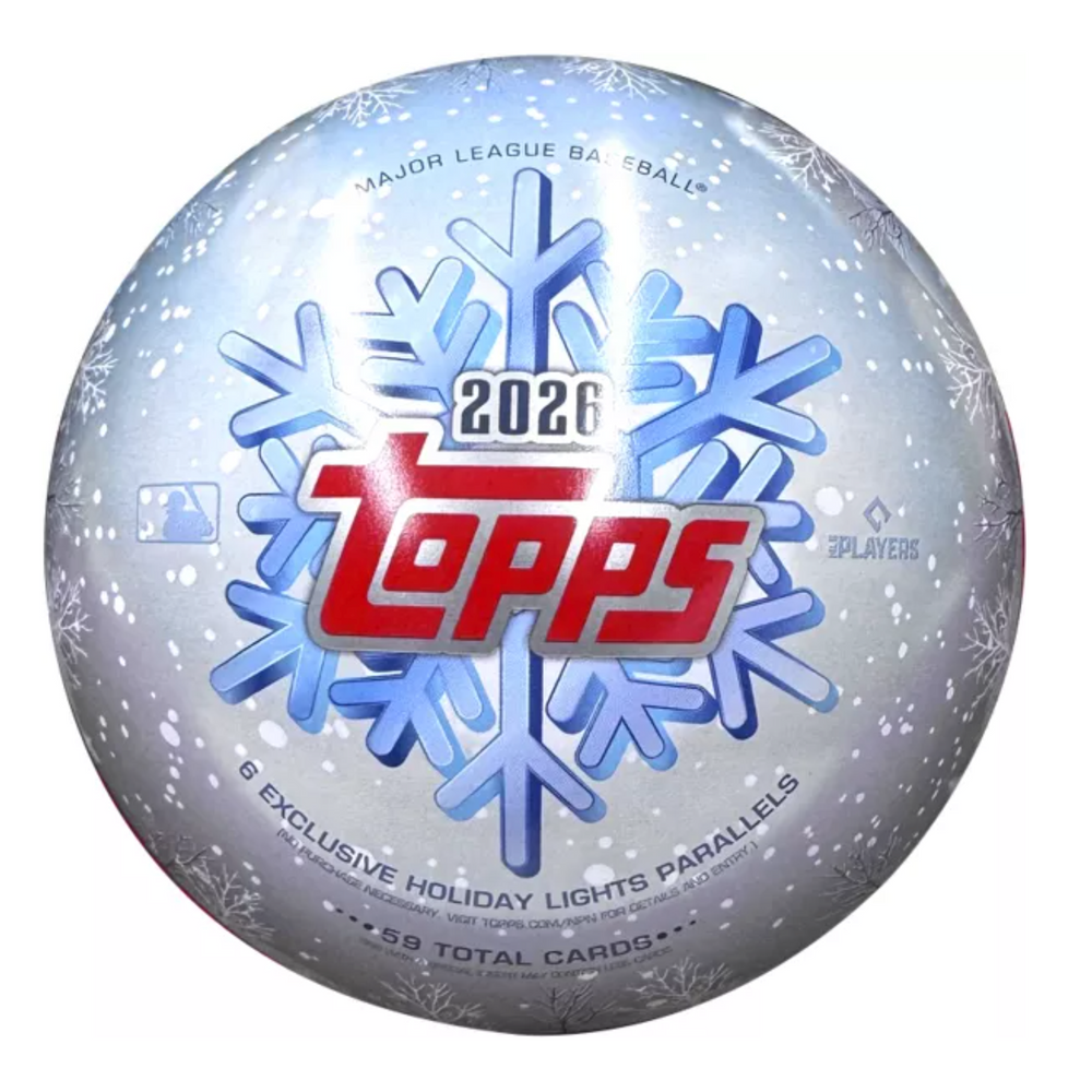 2026 Topps Baseball Holiday Tin