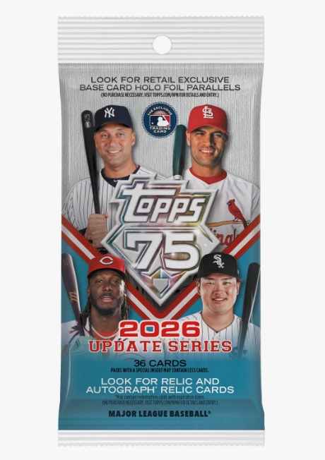 2026 Topps Update Series MLB Baseball Fat Pack