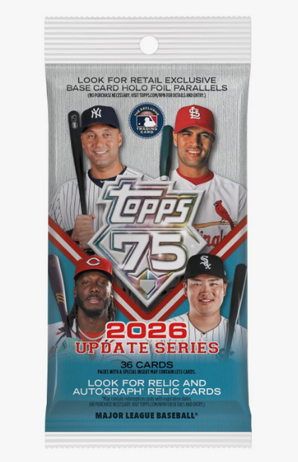 2026 Topps Update Series MLB Baseball Fat Pack