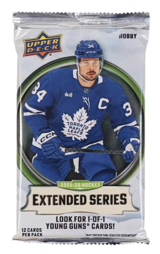 2025/26 Extended Series Hockey Hobby Pack - Rizo Sports