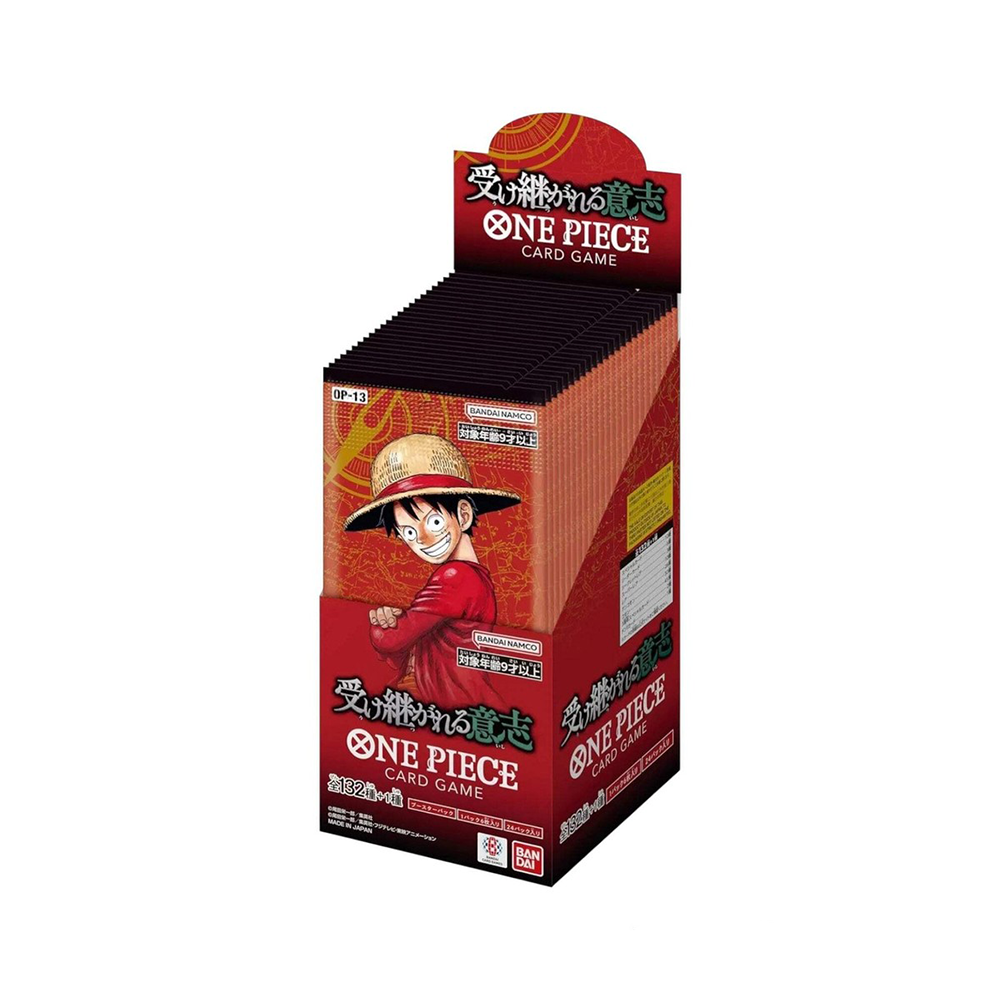 One Piece Japanese Carrying On His Will Booster Box (OP-13)