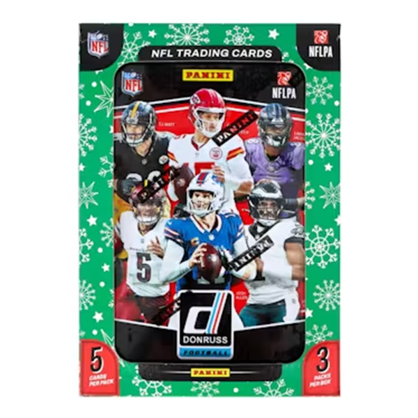 2025 Panini Donruss Football Winter Holiday Tin