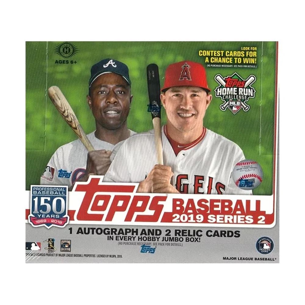 2019 Topps Series 2 Hobby Jumbo Box