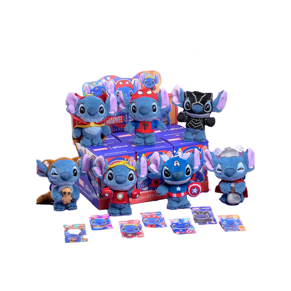 Cosbi Hot Toys - Marvel Disney Stitch Plush Keychain - Blind Box