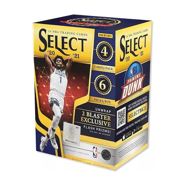 2020-21 Panini Select Basketball 6-Pack Blaster Box