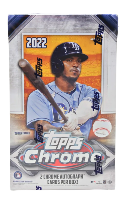 2022 Topps Chrome Baseball - Hobby Box With 1 Silver Pack