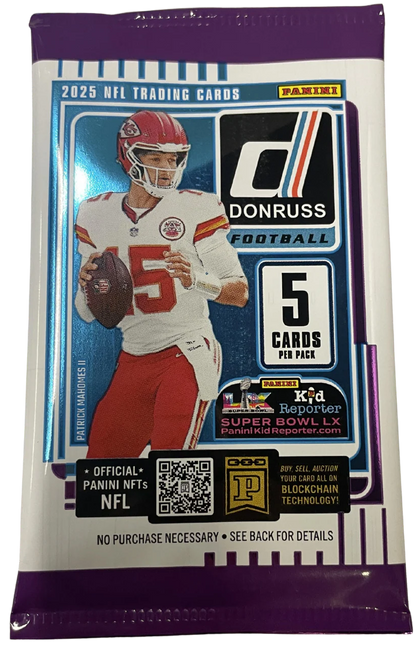 2025 Panini Donruss Football Hobby Pack