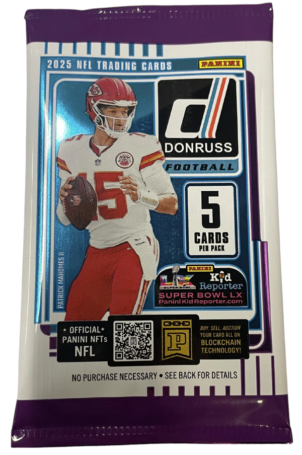 2025 Panini Donruss Football Hobby Pack