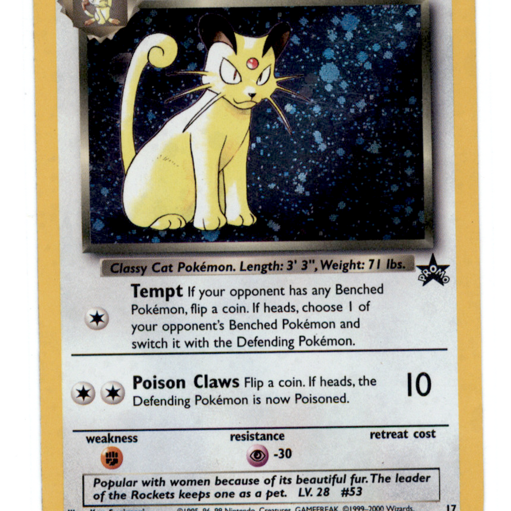 2000 Team Rocket Dark Persian #17