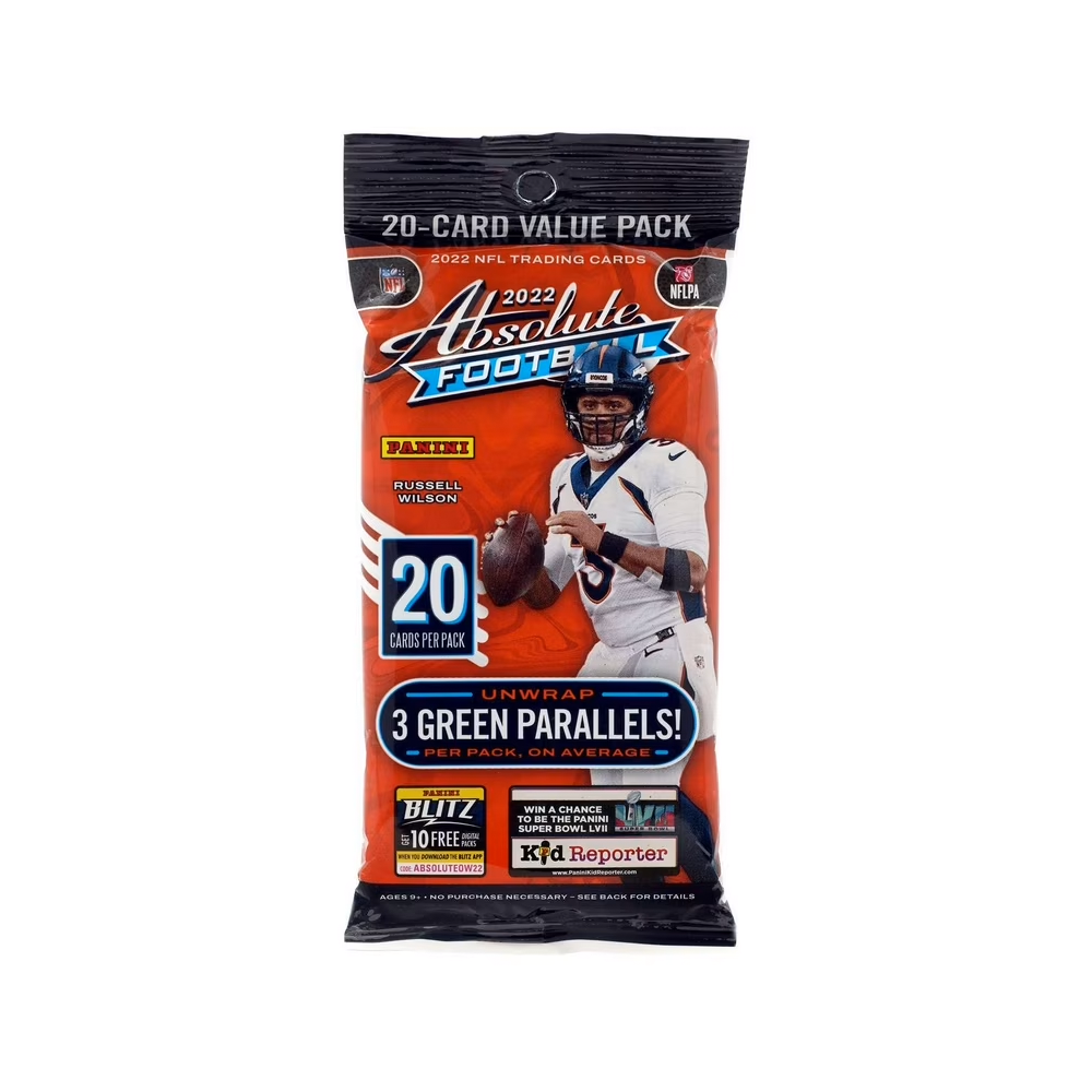 2022 Panini Absolute Football Value Pack