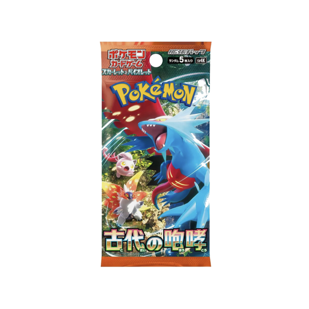Pokemon Japanese Booster Pack Ancient Roar (SV4K)